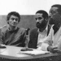 Louis Massiah ’77, Thomas Ott, Professor James Turner EYES ON THE PRIZE