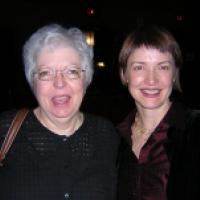Academy Award winning editor Thelma Schoonmaker ’61 and Mary Fessenden