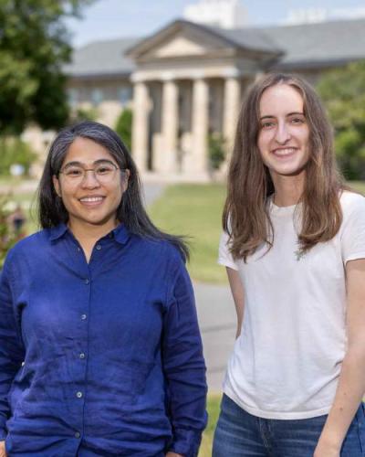 Juno Salazar Parreñas, left, and Mari Kramer