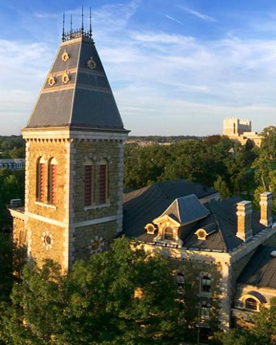 McGraw Hall and Arts Quad